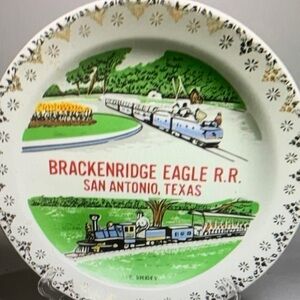 Collectors Plate BRACKENRIDGE EAGLE R.R. VINTAGE Collectors Plate